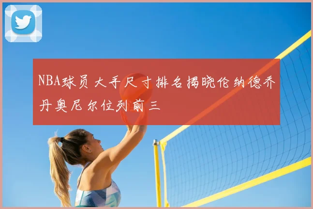 NBA球员大手尺寸排名揭晓伦纳德乔丹奥尼尔位列前三