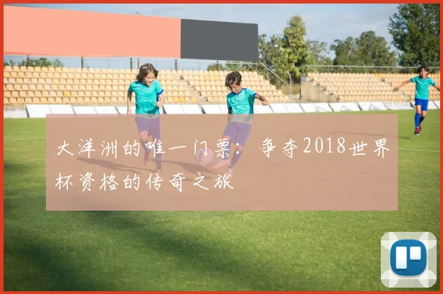 大洋洲的唯一门票:争夺2018世界杯资格的传奇之旅
