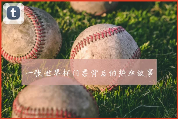 一张世界杯门票背后的热血故事